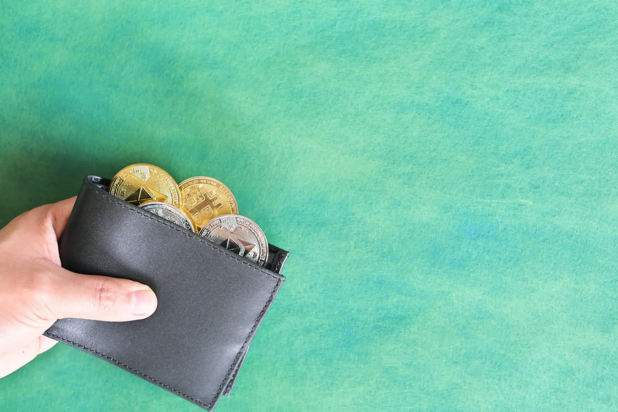 Krypto Wallet Header